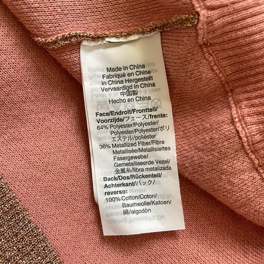 J.Crew Collection pretty rose double knit lurex cardigan - Picture 15 of 16